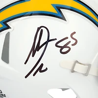 Antonio Gates San Diego Chargers Autographed Riddell 2007-18 Throwback Speed Mini Helmet