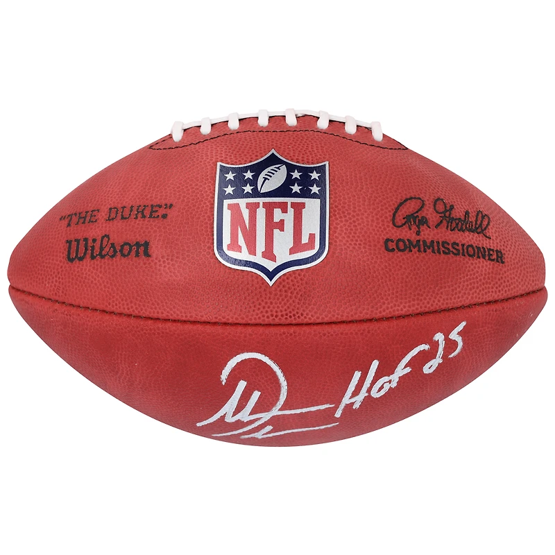 Antonio Gates San Diego Chargers Autographed Wilson Duke Full Color Football with "HOF 25" Inscription 
