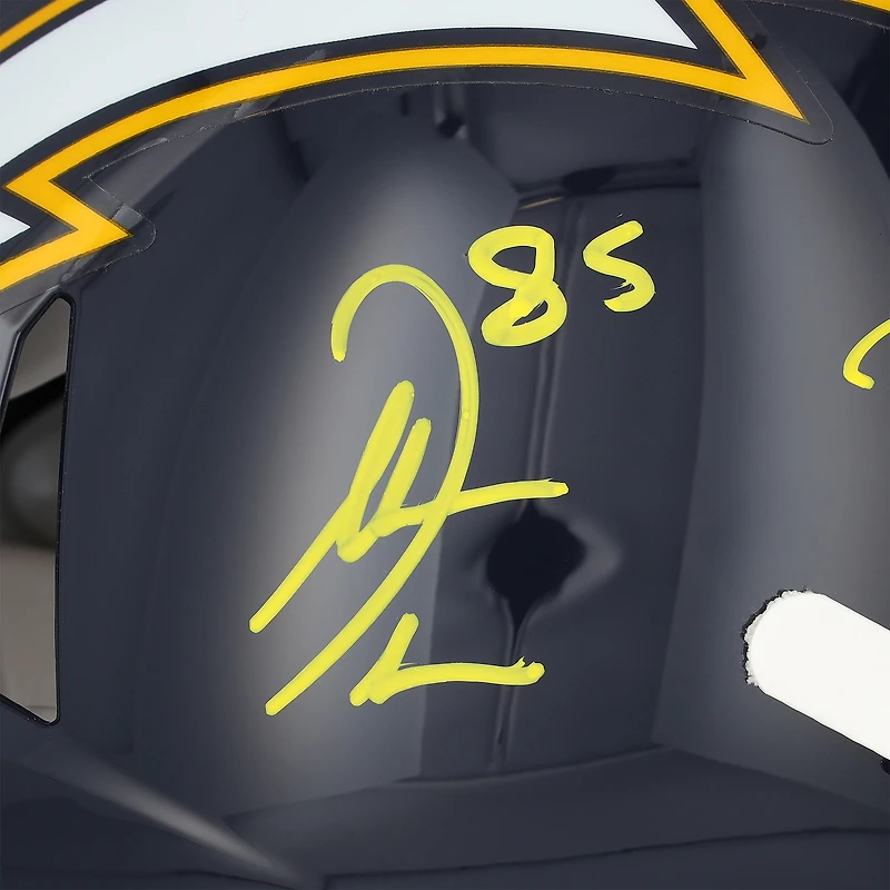 Philip Rivers & Antonio Gates San Diego Chargers Autographed Riddell 1988-2006 Throwback Speed Authentic Helmet