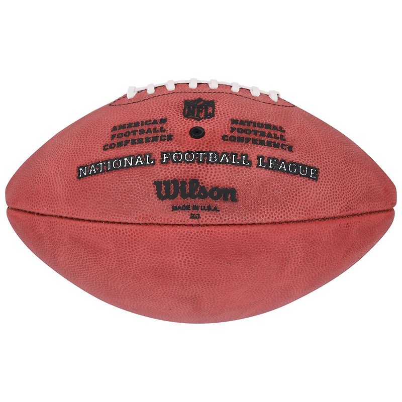 Ballon de football américain Wilson Duke en couleur, autographié par Philip Rivers et Antonio Gates des Chargers de San Diego