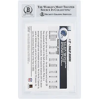 Philip Rivers San Diego Chargers Autographed 2004 Topps #375 Beckett Fanatics Witnessed Authenticated 10 Rookie Card