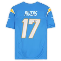 Philip Rivers San Diego Chargers Autographed Powder Blue Nike Vapor Fuse Limited Jersey