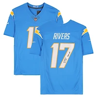 Philip Rivers San Diego Chargers Autographed Powder Blue Nike Vapor Fuse Limited Jersey with "Bolt Up" Inscription