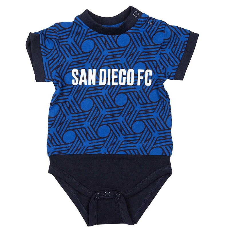 Infant Sport Design Sweden  Navy San Diego FC Body T-Shirt Bodysuit