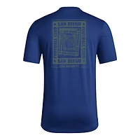 Men's adidas Navy San Diego FC Local Wrap T-Shirt