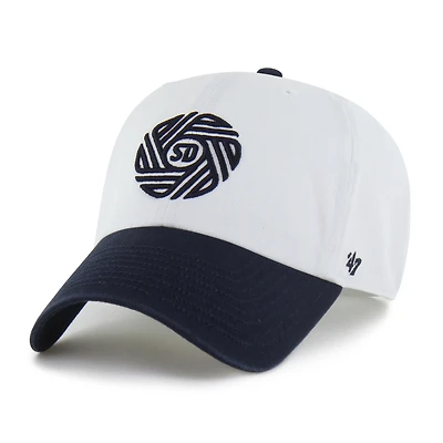 Casquette ajustable bicolore blanche San Diego FC « 47 » pour homme