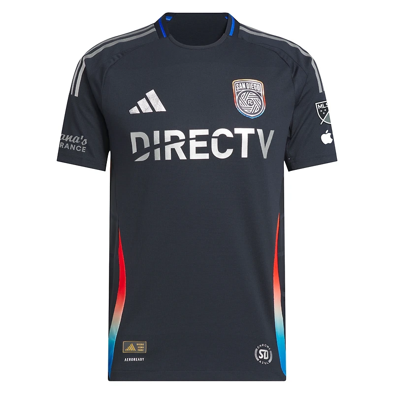 Maillot authentique adidas Anders Dreyer bleu marine San Diego FC 2025 State of Flow pour homme