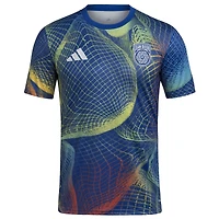 Men's adidas  Blue San Diego FC 2025 United We Play AEROREADY Pre-Match Top