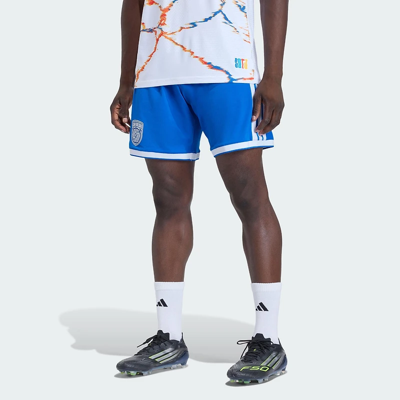 Short de terrain authentique adidas San Diego FC 2026 bleu pour homme