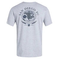 T-shirt adidas pour homme, gris chiné, San Diego FC World Pitch