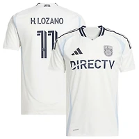 Men's adidas Hirving Lozano White  2025 Woven Into One Replica Player Jersey