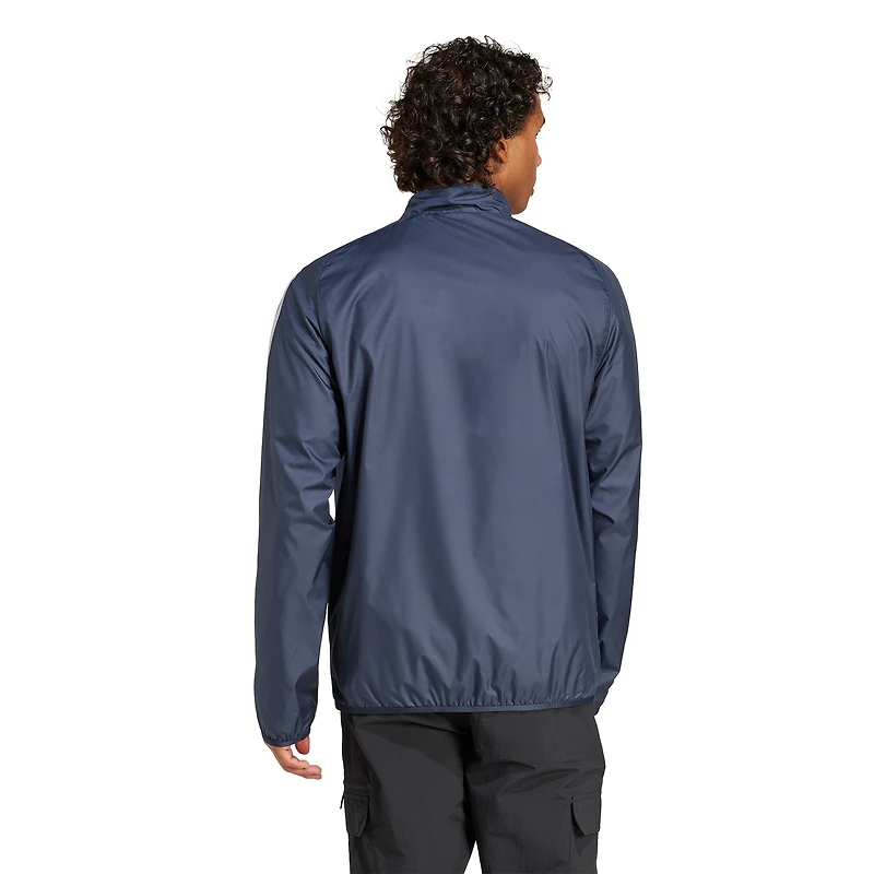 Men's adidas Navy/White San Diego FC 2025 Anthem Reversible Full-Zip Jacket