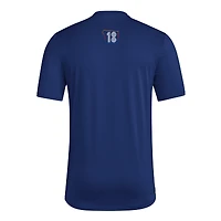 Men's adidas  Navy San Diego FC 2025 Jersey Hook AEROREADY T-Shirt