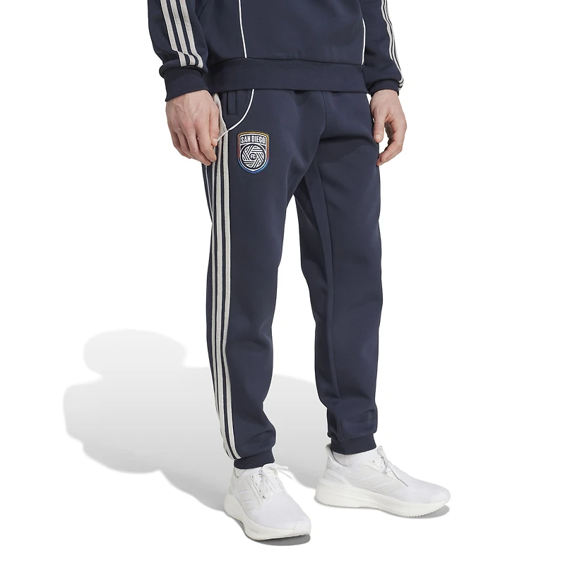 Men's adidas Navy San Diego FC 2025 Travel Pants