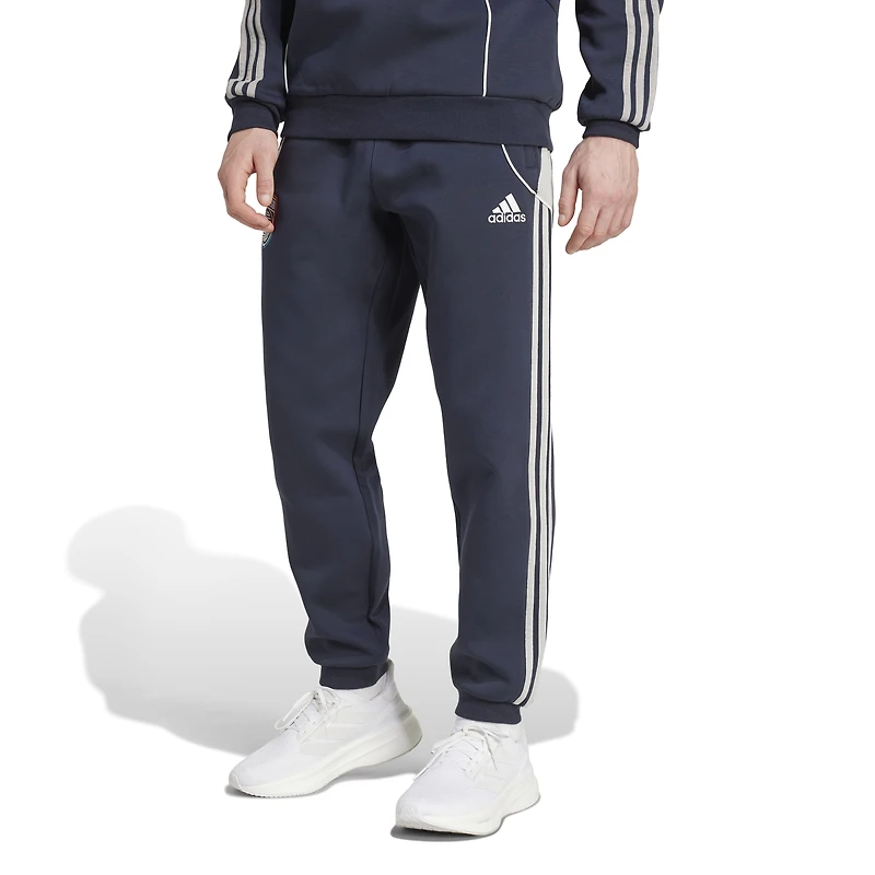 Pantalon de voyage adidas bleu marine San Diego FC 2025 pour homme