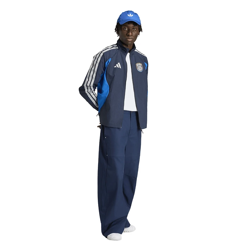 Men's adidas  Navy San Diego FC 2026 Anthem Raglan Full-Zip Jacket