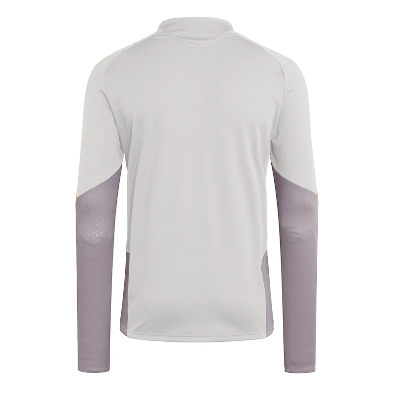 Men's adidas Silver San Diego FC 2026 Tiro Competition Quarter-Zip Training Top