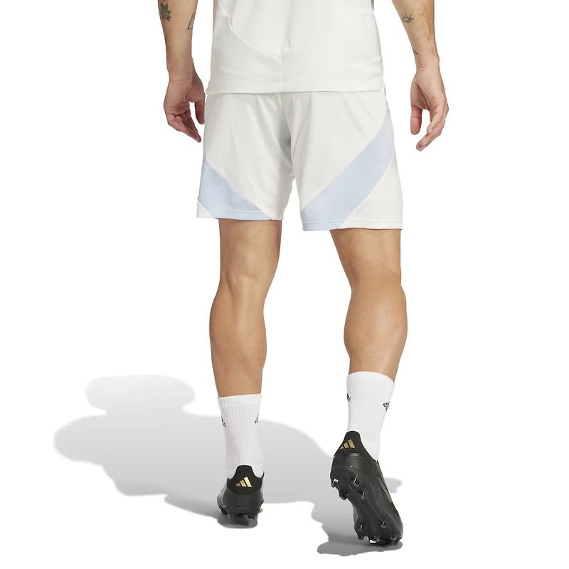 Short adidas blanc authentique San Diego FC 2025 Woven Into One pour homme