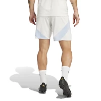 Short adidas blanc authentique San Diego FC 2025 Woven Into One pour homme