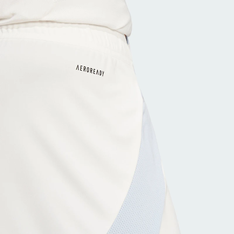 Short adidas blanc authentique San Diego FC 2025 Woven Into One pour homme