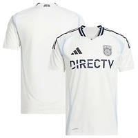 Men's adidas  White San Diego FC 2025 Woven Into One Replica Jersey