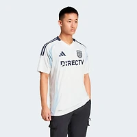 Men's adidas  White San Diego FC 2025 Woven Into One Replica Jersey