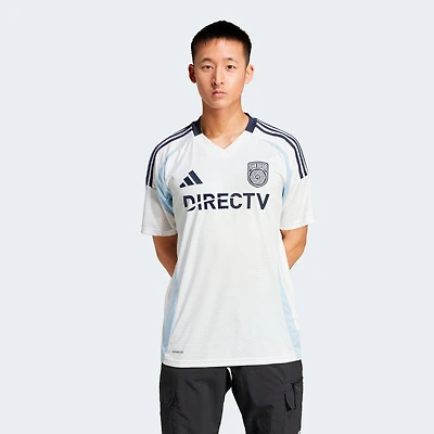 maillot réplique tissé en un seul adidas blanc San Diego FC 2025 pour homme