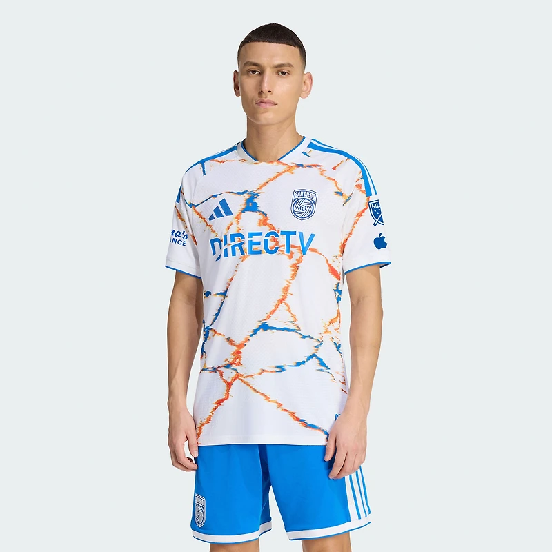Men's adidas White San Diego FC 2026 Unprecedented Unity Kit On-Field Authentic Patch Jersey