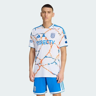 Men's adidas White San Diego FC 2026 Unprecedented Unity Kit On-Field Authentic Patch Jersey