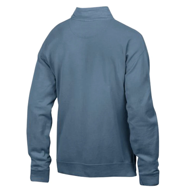 Veste polaire ComfortWash bleue à col zippé pour homme