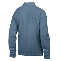 Veste polaire ComfortWash bleue à col zippé pour homme
