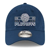 Casquette ajustable New Era bleu marine San Diego FC 2025 MLS Playoffs 9TWENTY pour homme