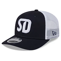 Men's New Era  Navy San Diego FC  9SEVENTY Adjustable Trucker Hat
