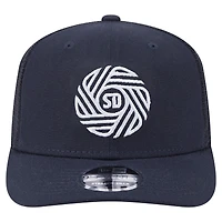 Casquette ajustable New Era bleu marine San Diego FC pour homme, modèle Hook 9SEVENTY