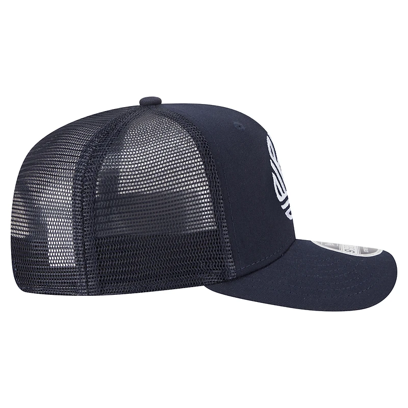 Casquette ajustable New Era bleu marine San Diego FC pour homme, modèle Hook 9SEVENTY