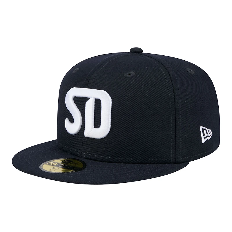 Men's New Era Navy San Diego FC Kickoff 59FIFTY Fitted Hat