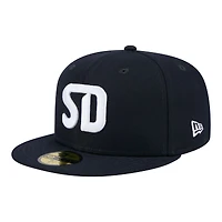 Men's New Era Navy San Diego FC Kickoff 59FIFTY Fitted Hat