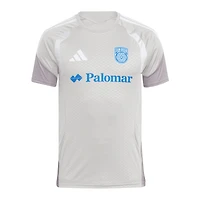 Maillot d'entraînement de compétition argent pour homme du San Diego FC 2026