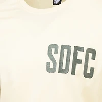 T-shirt décontracté pour homme, motif sport suédois, couleur crème, San Diego FC