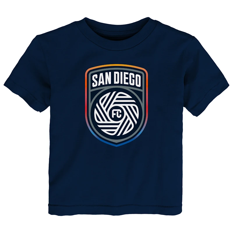 OST 3861 NAVY F23 T-shirt avec logo primaire pour tout-petits TEETOD