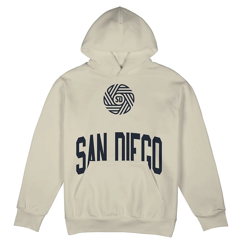Unisex Stadium Essentials Sand San Diego FC Surrender Hoodie