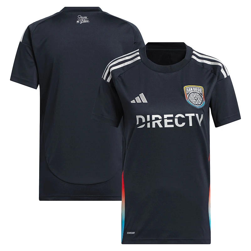 Maillot réplique adidas bleu marine San Diego FC 2025 State of Flow pour femme