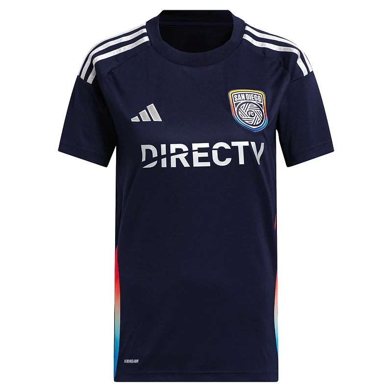 Maillot réplique adidas San Diego FC 2025 State of Flow bleu marine pour femme