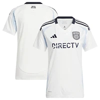 maillot réplique tissé en un seul adidas blanc San Diego FC 2025 pour femme