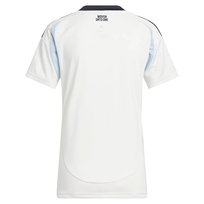 maillot réplique tissé en un seul adidas blanc San Diego FC 2025 pour femme