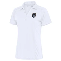 Polo hommage Antigua blanc pour femme au San Diego FC