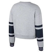 Sweat-shirt court Stadium Essentials Heather Grey San Diego FC Scrimmage pour femme