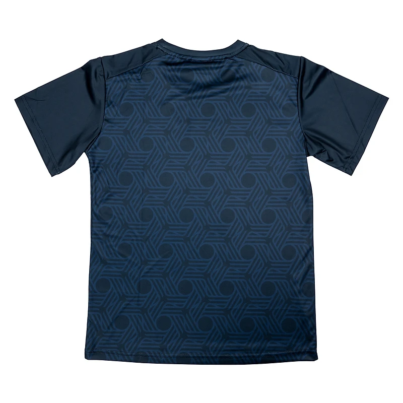 T-shirt à domicile de l'équipe départ du San Diego FC Suède avec design sportif pour jeunes