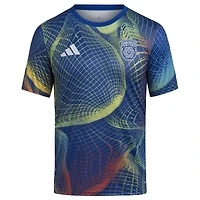 Youth adidas  Blue San Diego FC 2025 United We Play AEROREADY Pre-Match Top