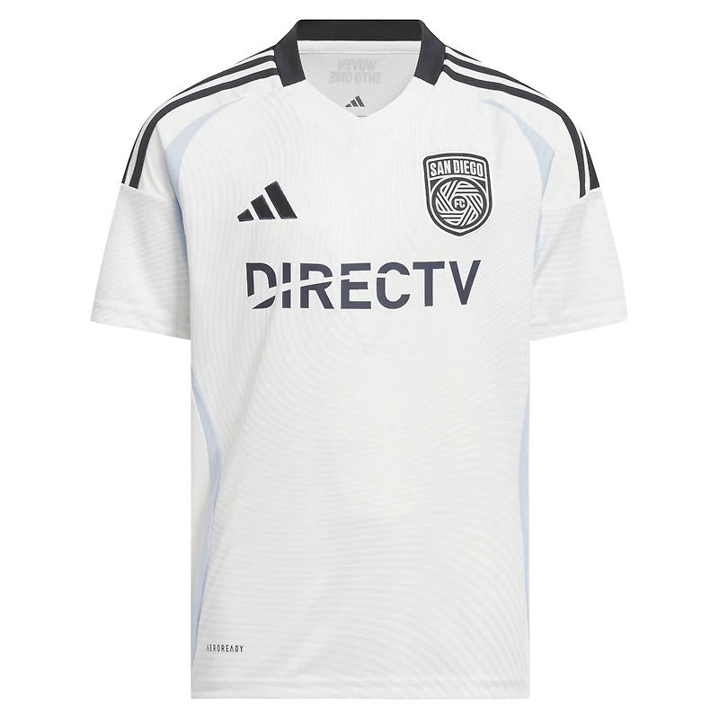 Youth adidas Hirving Lozano White  2025 Woven Into One Replica Player Jersey